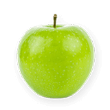 A green apple.