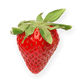 A strawberry.
