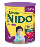 Nido Lacto-Ease packaging.