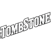 Tombstone Logo with text written as “Since 1962" on the logo