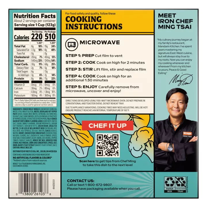 Spicy Gochujang Noodles with Bacon