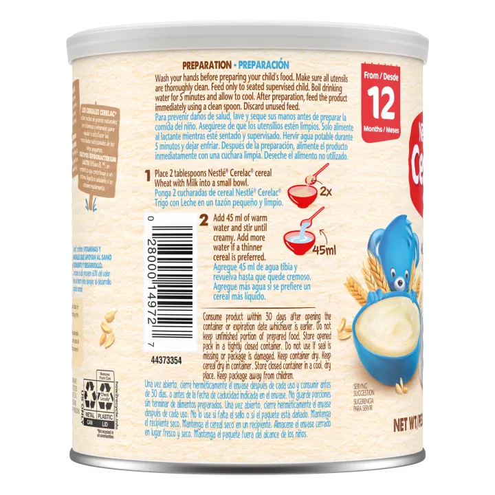 Wheat Cereal with Milk