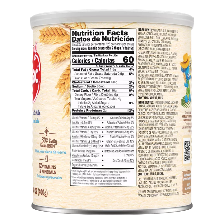 Wheat Cereal with Milk