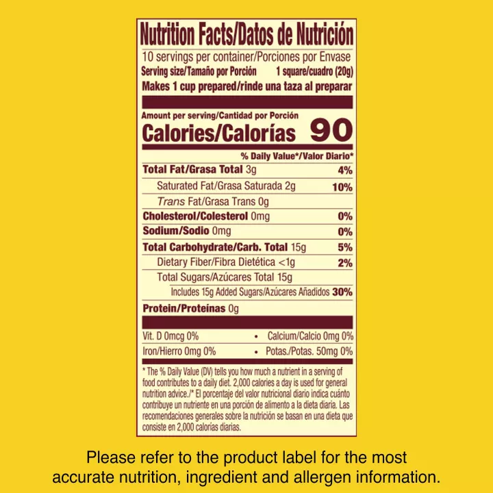 Marqueta de mezcla para chocolate caliente mexicano auténtico