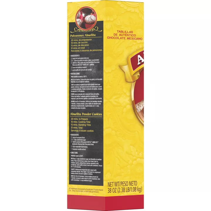 Tabletas para chocolate caliente mexicano - 12 tabletas