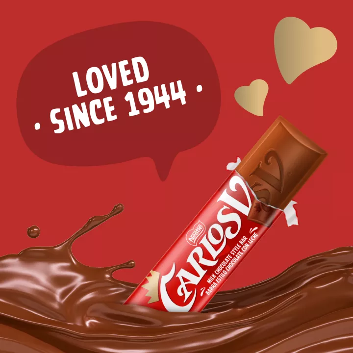Nestle Carlos V Milk Chocolate Style Bar