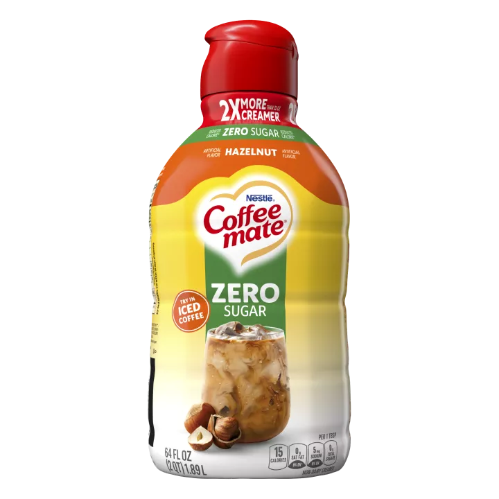 Zero Sugar Hazelnut Liquid Non-Dairy Creamer