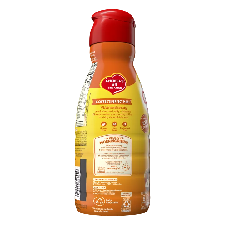 Hazelnut Liquid Coffee Creamer