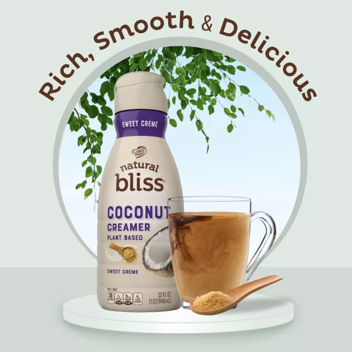 Sweet Crème Flavored Coconut Milk Coffee Creamer