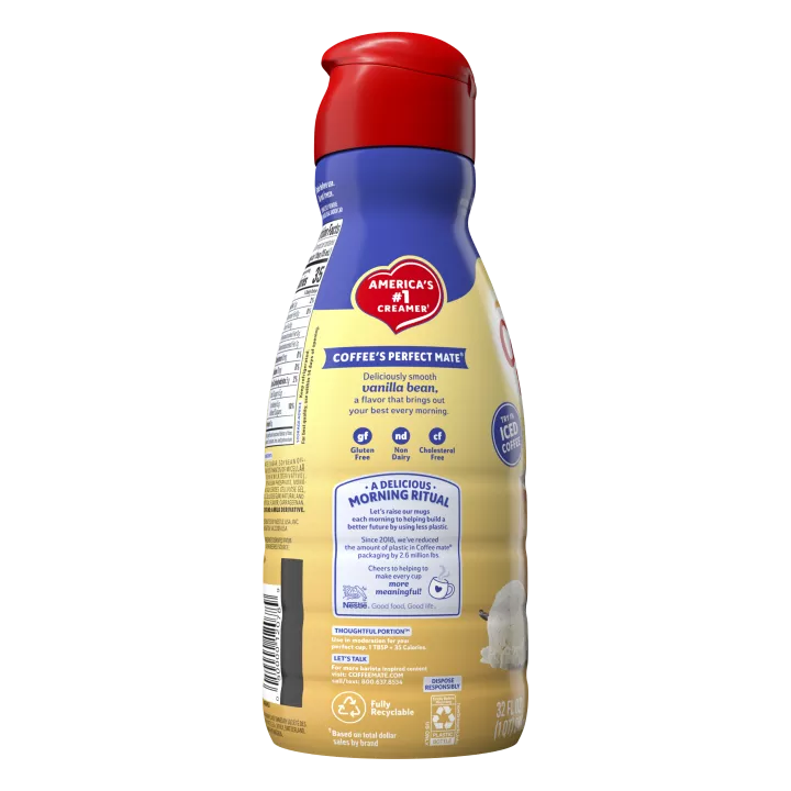 Vanilla Bean Liquid Coffee Creamer