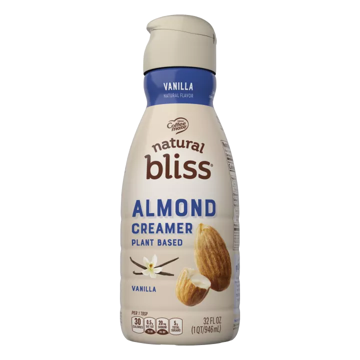 Vanilla Flavored Almond Milk Coffee Creamer