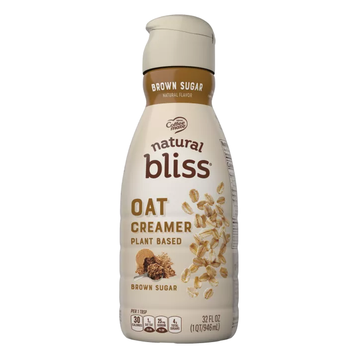 Brown Sugar Flavored Oat Milk Coffee Creamer