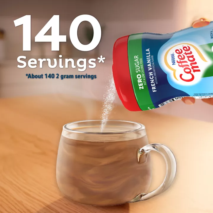 Sugar Free French Vanilla Powder Coffee Creamer