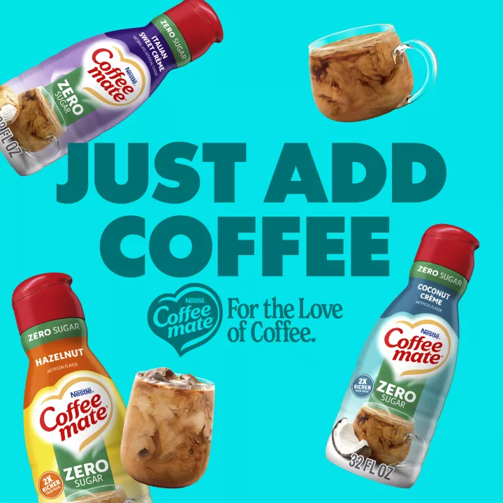 Zero Sugar Coconut Crème Liquid Coffee Creamer