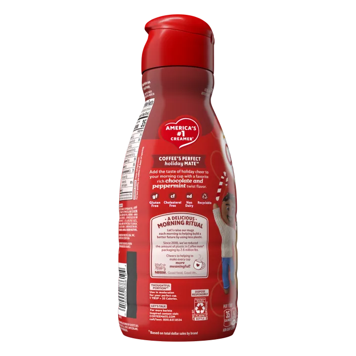 Peppermint Mocha Liquid Coffee Creamer