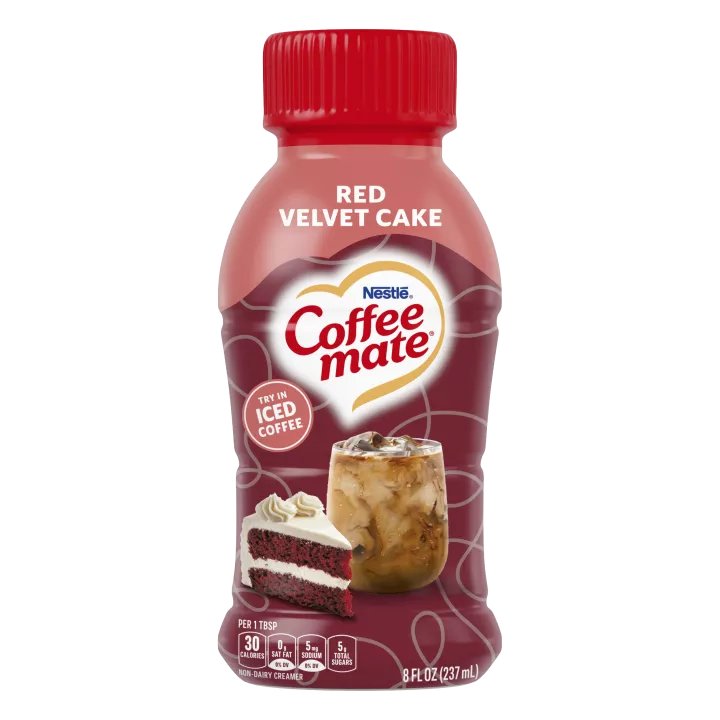 Red Velvet Cake Flavored Coffee Creamer