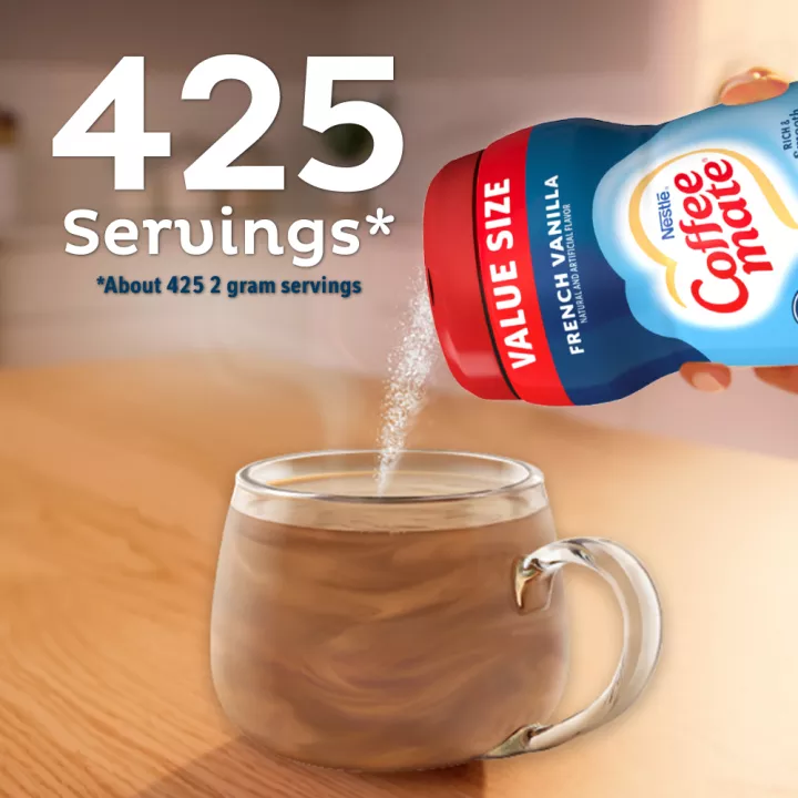 French Vanilla Powder Coffee Creamer Value Size