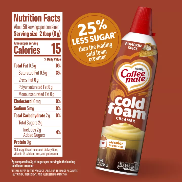 Pumpkin Spice Cold Foam Creamer