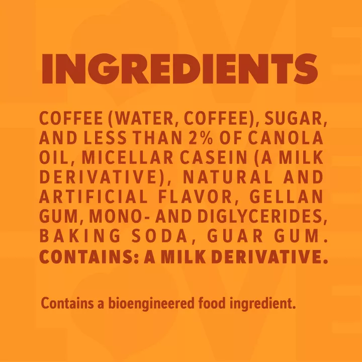 Pumpkin Spice Flavored Iced Coffee