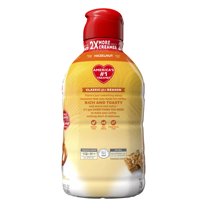 Hazelnut Liquid Coffee Creamer