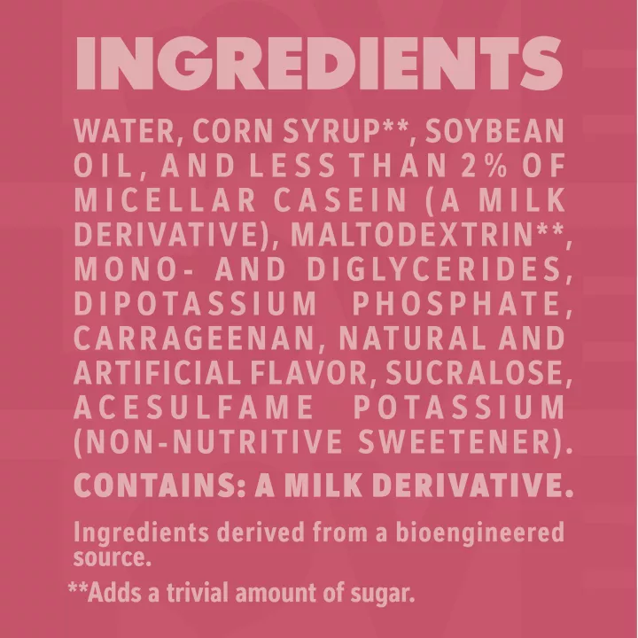 Zero Sugar Cinnamon Roll Flavored Liquid Coffee Creamer