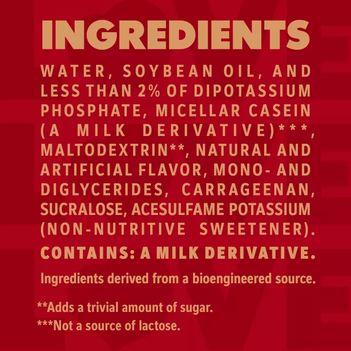 Zero Sugar Cookie Butter Liquid Creamer