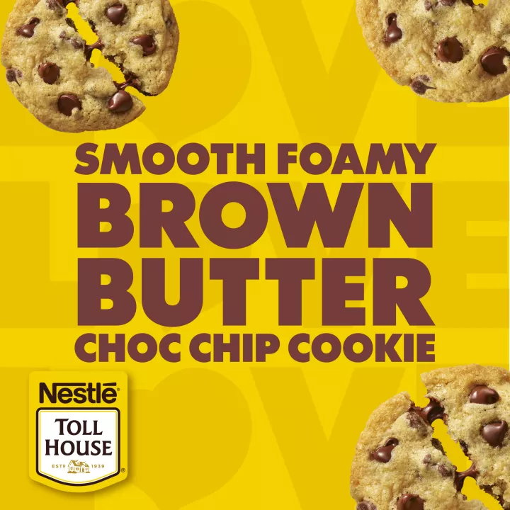Nestlé Toll House Brown Butter Chocolate Chip Cookie Cold Foam Creamer
