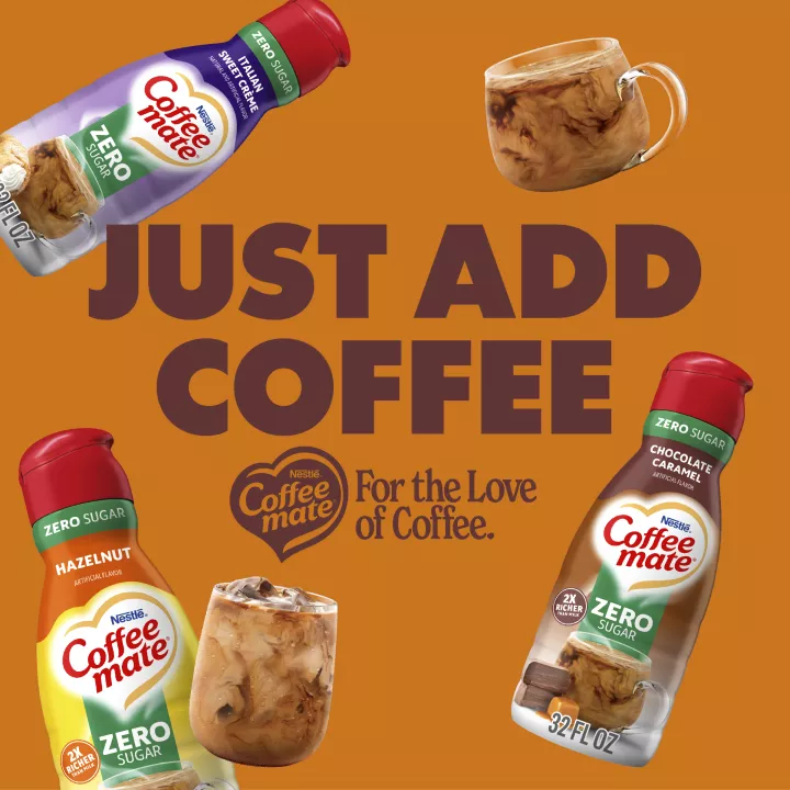 Zero Sugar Chocolate Caramel Coffee Creamer