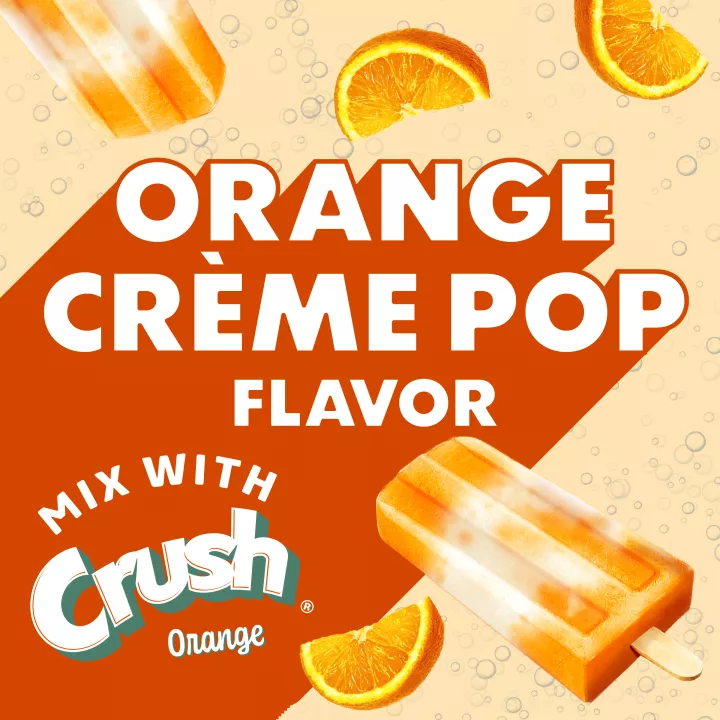 Orange Crème Pop Flavored Dirty Soda Creamer
