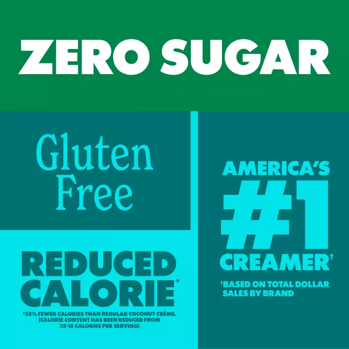 Zero Sugar Coconut Crème Liquid Coffee Creamer