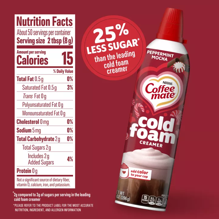 Peppermint Mocha Cold Foam Creamer
