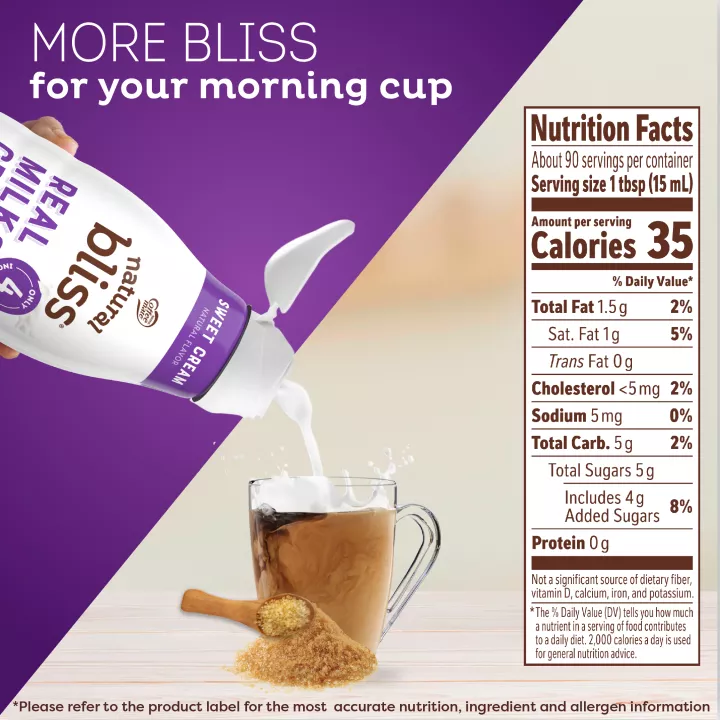 Creamer Sweet Cream Flavored