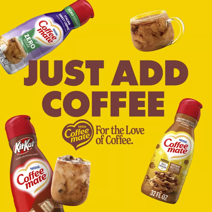Nestle Coffee mate Brown Butter Chocolate Chip Cookie Liquid Coffee Creamer