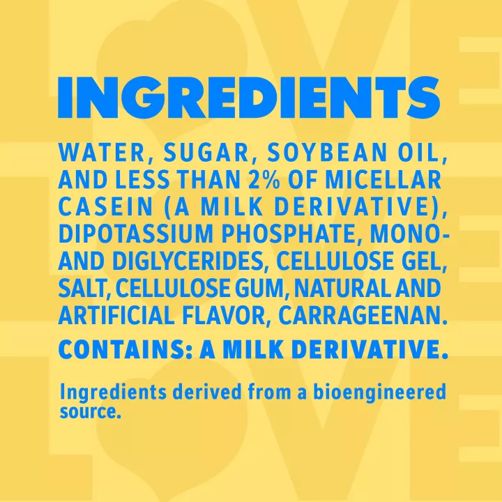 Vanilla Bean Liquid Coffee Creamer