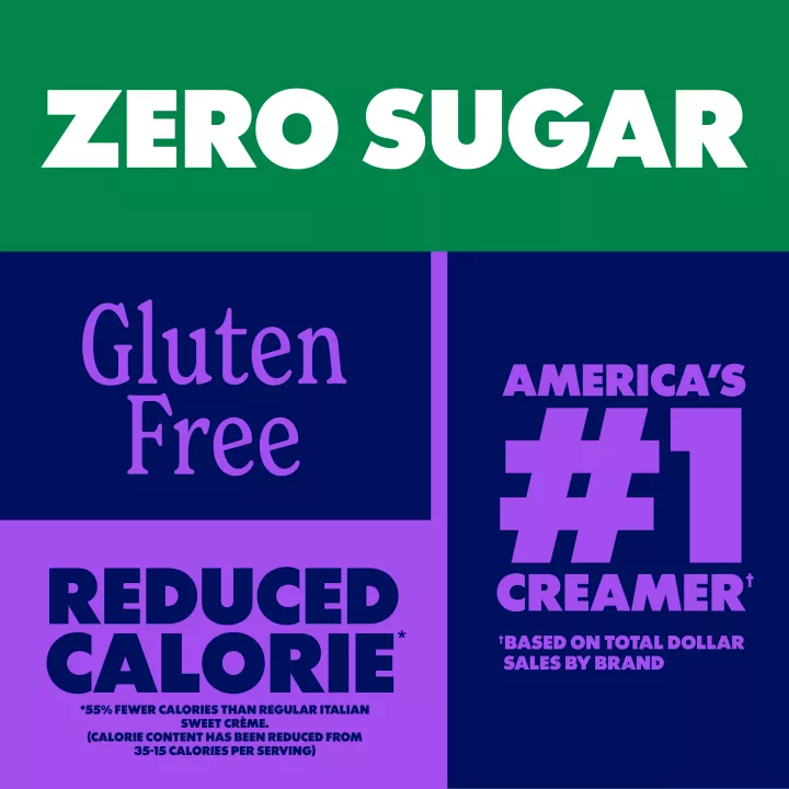 Zero Sugar Italian Sweet Crème Liquid Coffee Creamer