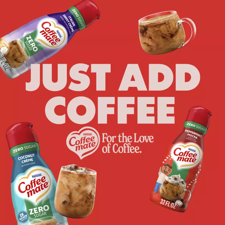 Zero Sugar Peppermint Mocha Liquid Coffee Creamer