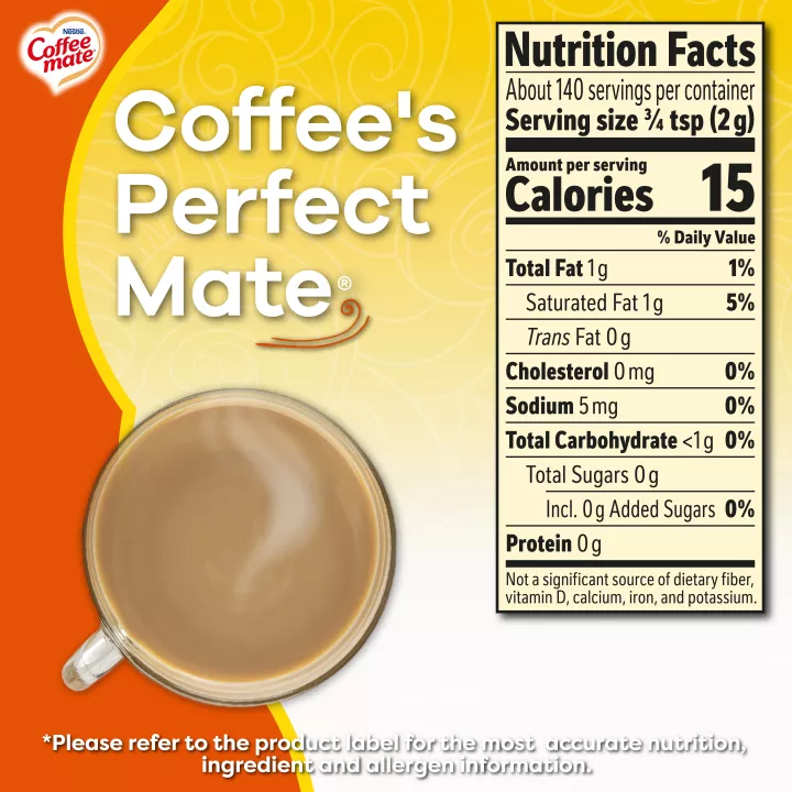 Sugar Free Hazelnut Powder Coffee Creamer