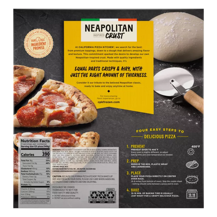California Pizza Kitchen Neapolitan Double Pepperoni