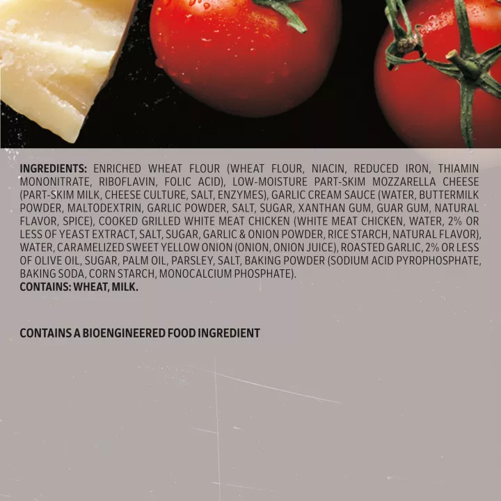 Roasted Garlic Chicken Pizza