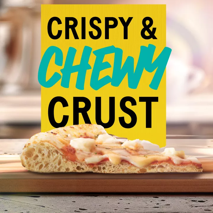 Six Cheese Neapolitan-Inspired Crust Frozen Pizza