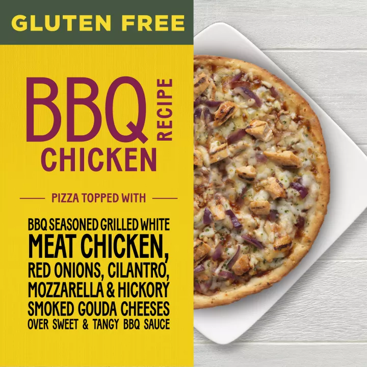 Gluten Free BBQ Chicken Frozen Pizza