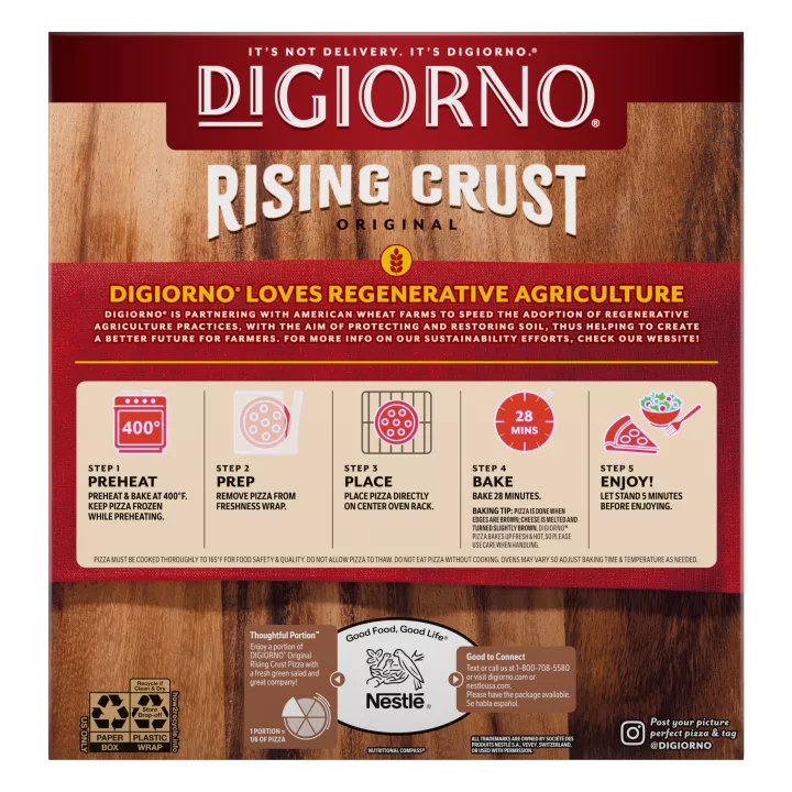 Digiorno Rising Crust Sausage & Pepperoni Pizza | Official DIGIORNO®