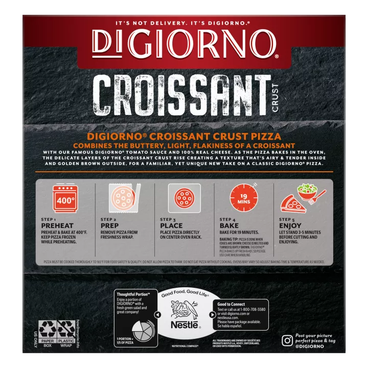 Pepperoni Croissant Crust Pizza