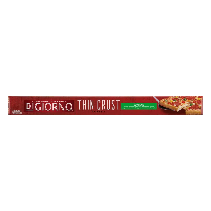 Classic Thin Crust Supreme Pizza