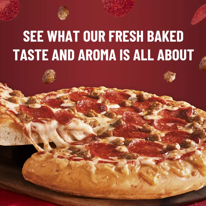 Sausage & Pepperoni Pizza