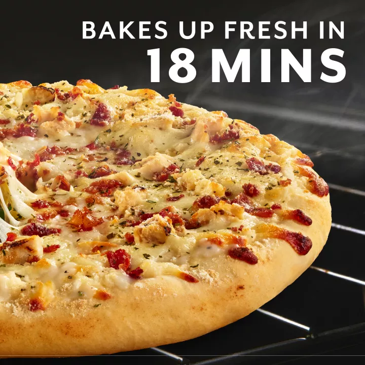 Chicken Bacon Ranch Pizza