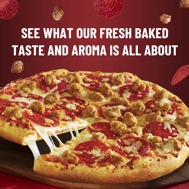 Thin Stuffed Crust Pepperoni & Sausage Pizza | Official DIGIORNO®