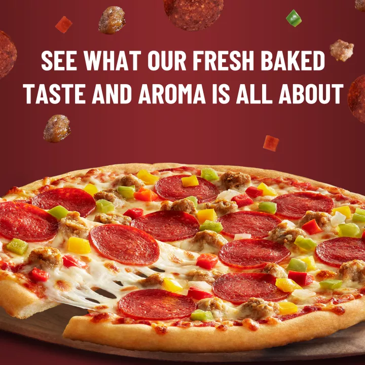 Classic Thin Crust Supreme Pizza