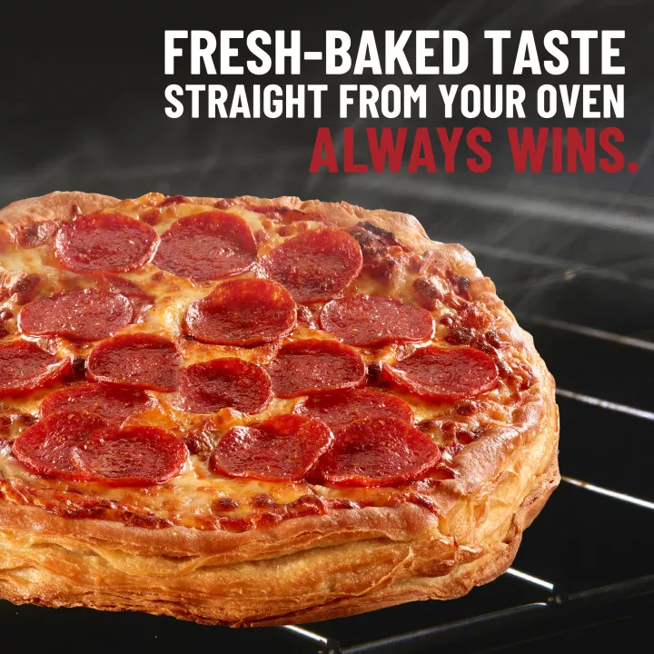 Pepperoni Croissant Crust Pizza