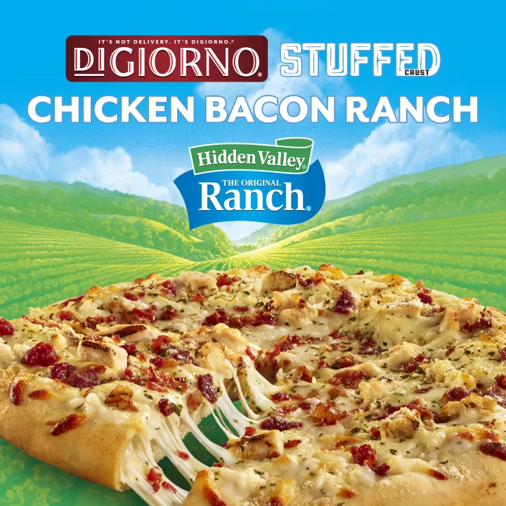 Chicken Bacon Ranch Pizza